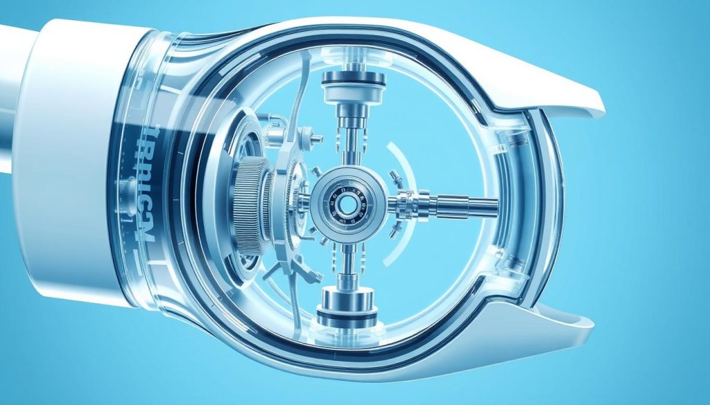 Professional 3D medical animation presenting the operation of a medical device